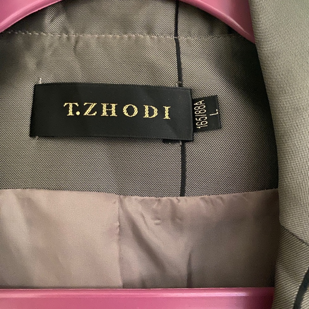 T.Zhodi Blazer size L; color :gray